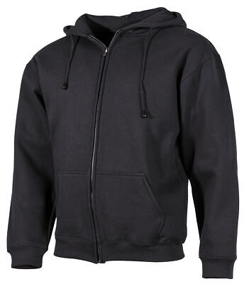 US Mens Tactical Combat Hooded Sweater Jacket Military Training Army Black