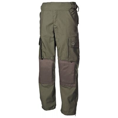 Army Battle Military Field Combat Trousers Commando Smock Rip Stop Green MFH