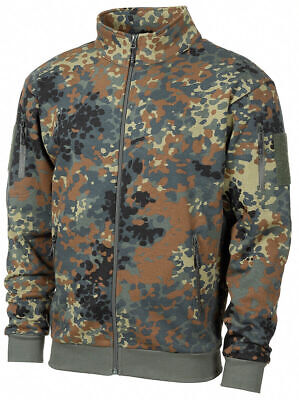 US Mens Tactical Combat Sweater Jacket Military Training Army BW camo
