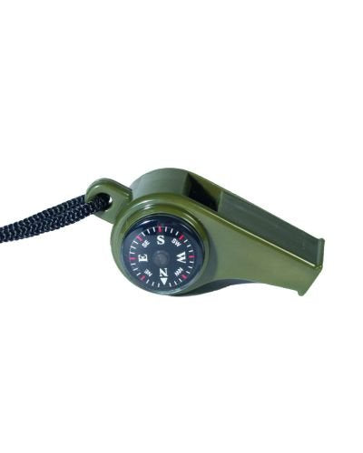 Mil-Tec KST M U Military Compass with Whistle, ABS