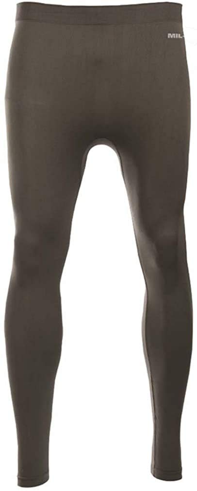 Mil-Tec Sports Leggings Black Men’s Training Tights Quick-Dry Base Layer
