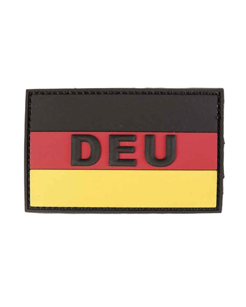 Mil-Tec German PVC 3D Patch Deu with Hook&loop Clos. Lg
