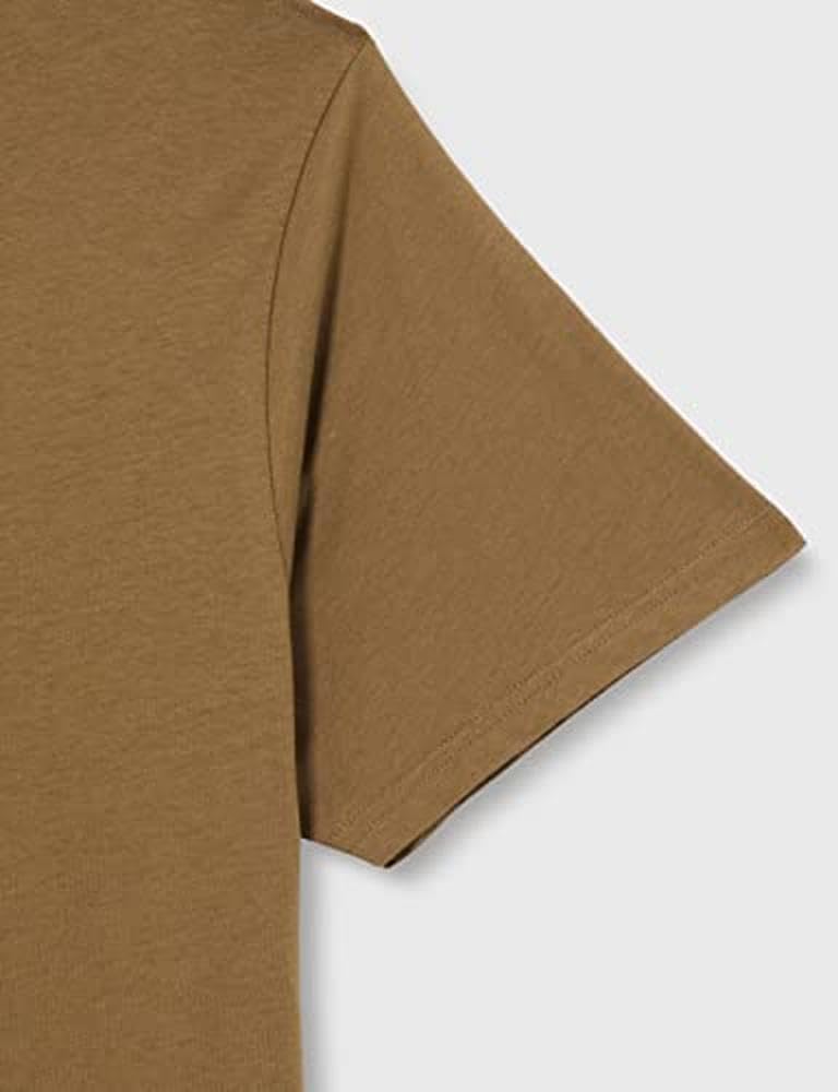 Miltec US Style BDU T-Shirt - Coyote/Olive Green (Large)
