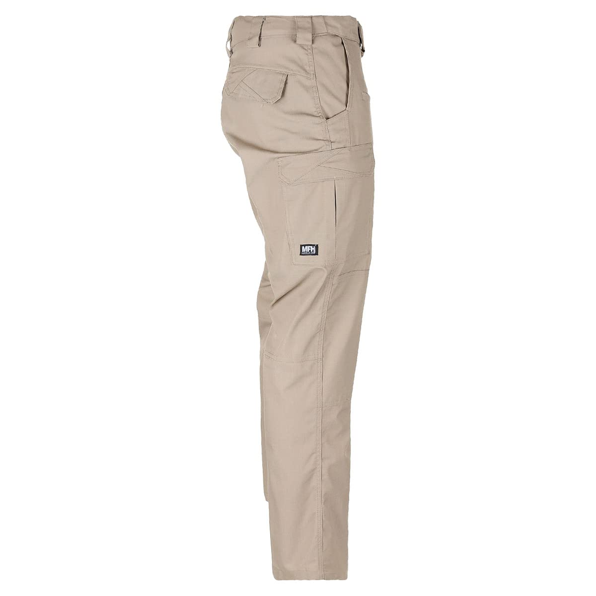 MFH Men's Attack Tactical Trousers Ripstop Teflon Coated Khaki