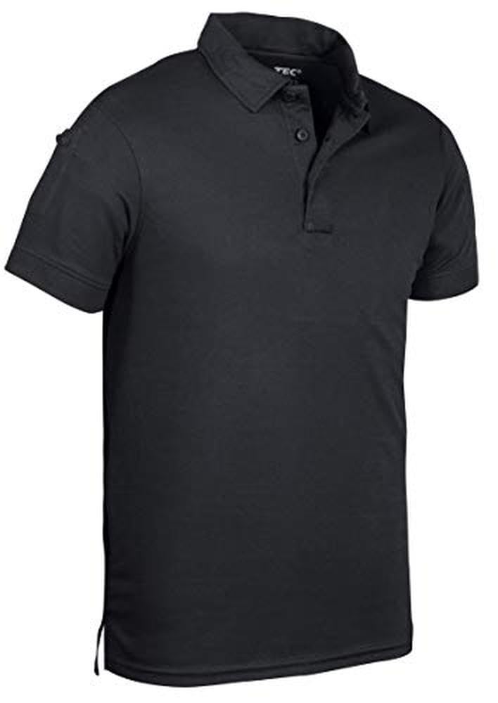 Mil-Tec Men’s Quickdry Polo Shirt Tactical Lightweight Military Style