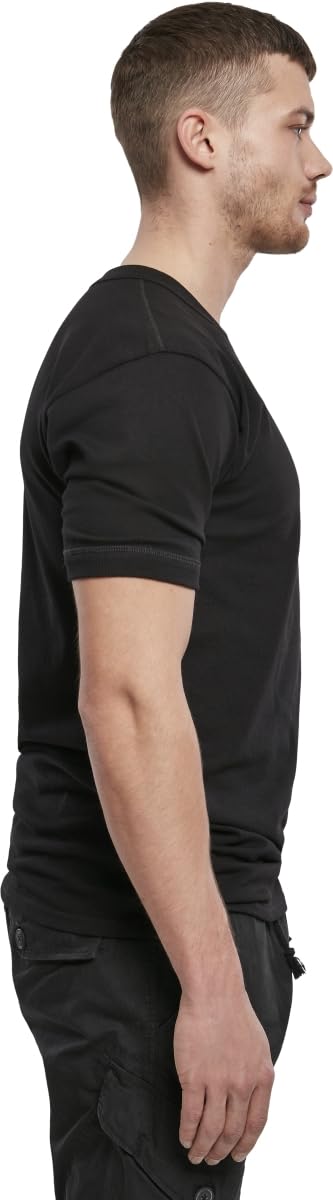 Brandit Men's BW T-Shirt Black Size 4