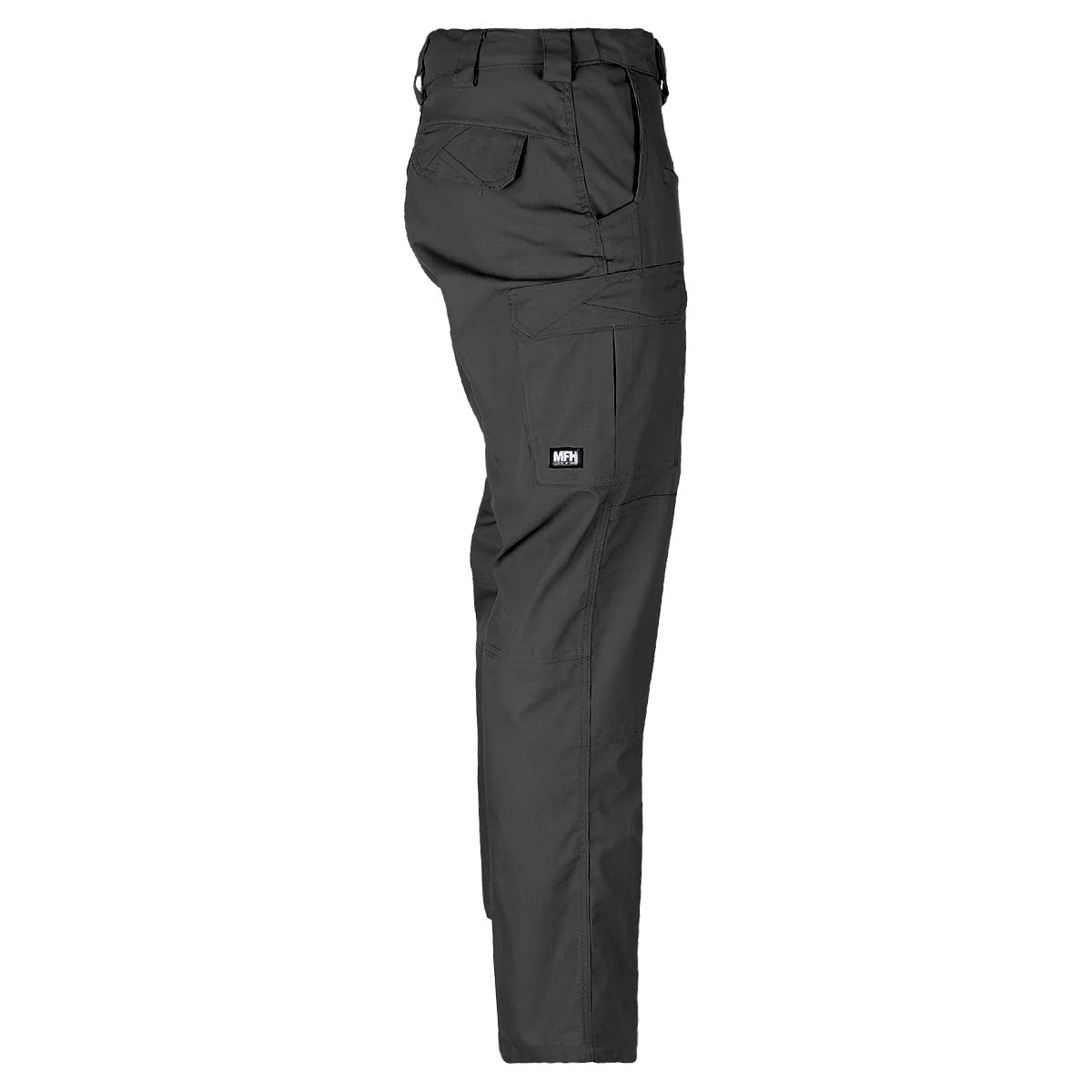 MFH Men's Attack Tactical Trousers Ripstop Teflon Coated Black