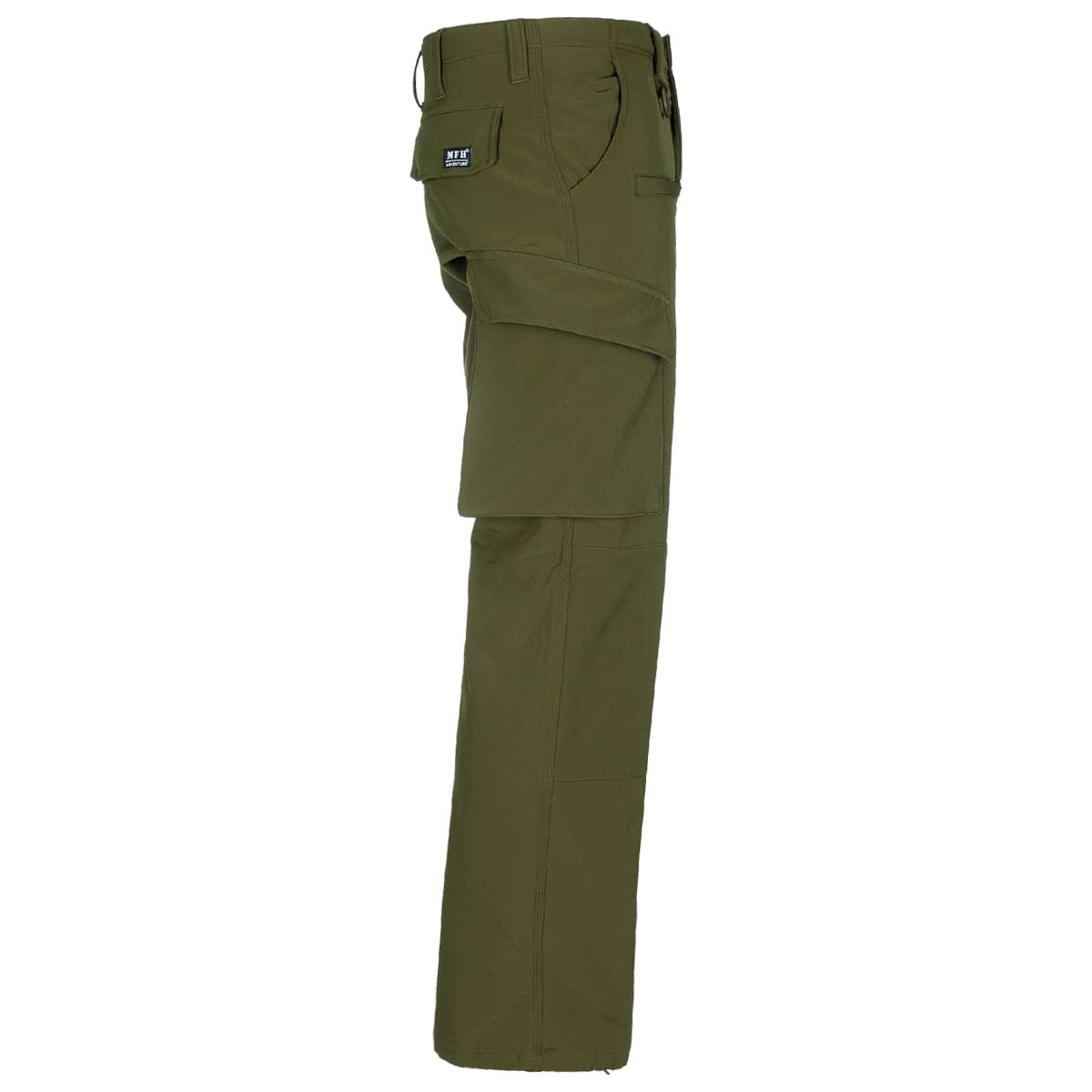 MFH Men's Allround Softshell Trousers OD Green