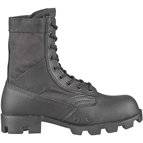 Mil-Tec Men’s Combat Backpacking Boots Black Tactical Outdoor 8.5 US