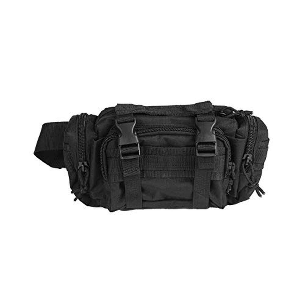 Mil-Tec Men’s Casual Waist Bag Olive Green Adjustable Belt Pack