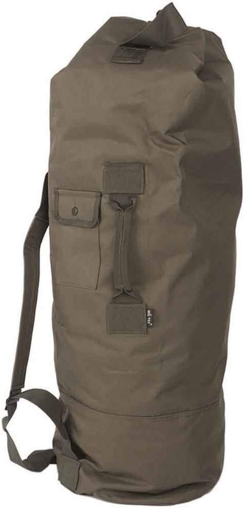 Mil-Tec US Polyester Double Strap Duffle Bag 75L Olive