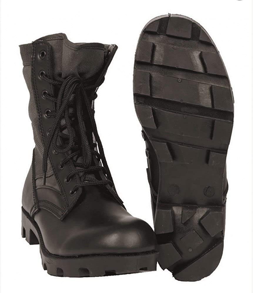 Mil-Tec US Jungle Combat Boots Olive Vietnam Tactical Size 6 US
