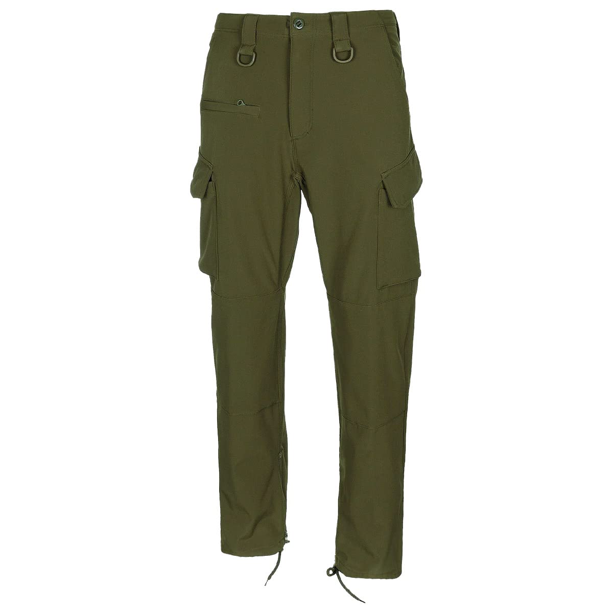 MFH Men's Allround Softshell Trousers OD Green
