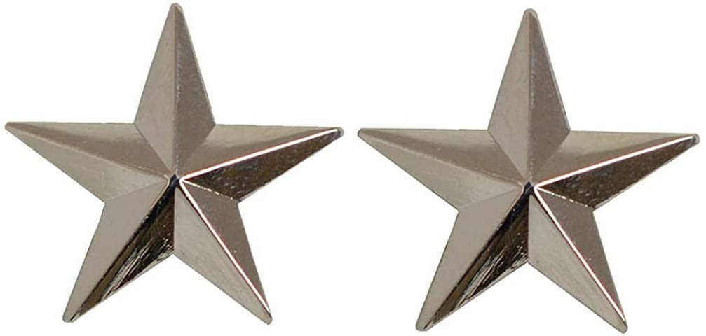 Mil-Tec US 1 Star Gen Silver Rank Insignia