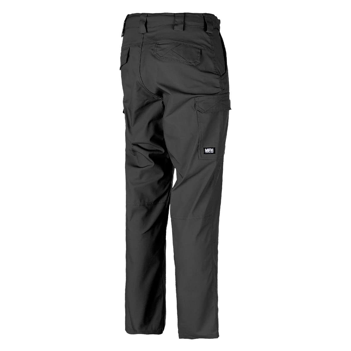MFH Men's Attack Tactical Trousers Ripstop Teflon Coated Black