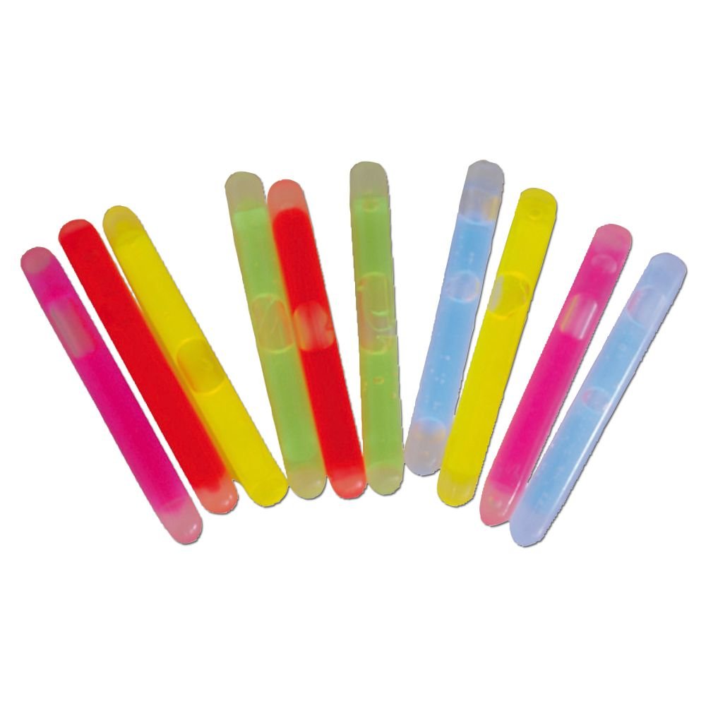 Mil-Tec Unisex Adult's Glow Sticks (10 Assorted) One Size