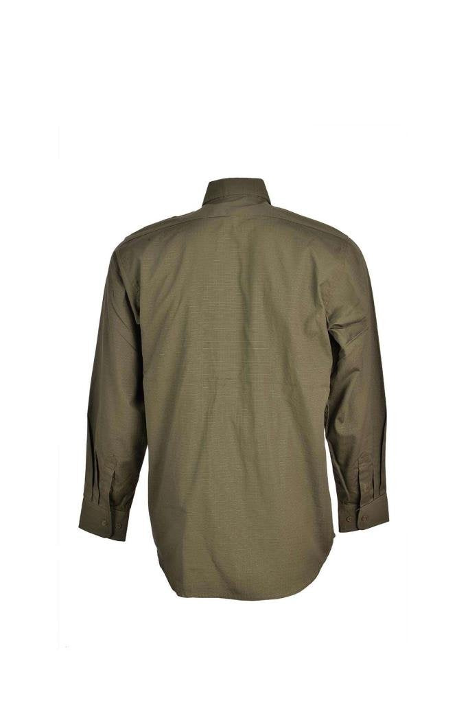 Mil-Tec RipStop Shirt Long Sleeve Olive