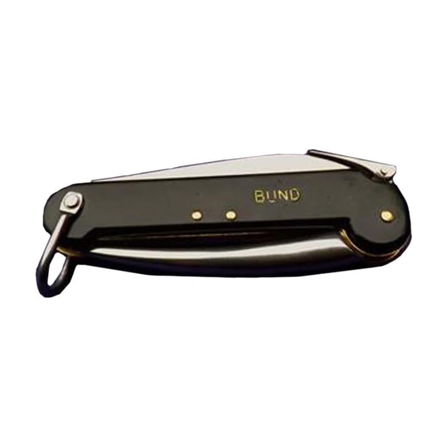 Mil-Tec German Black Sailor Pocket Knife | Compact Portable Robust Deck Multi-Tool for Outdoor Enthusiasts & Sailors | Marlin Spike for Rope Work | Eyelet to Fix on Clothes or Keychain | Steel Blade