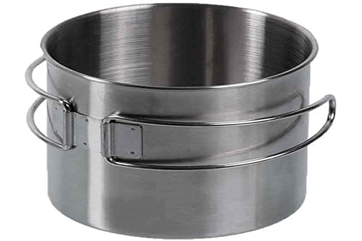 Mil-Tec Drinking Cup 14602800 Silver One Size