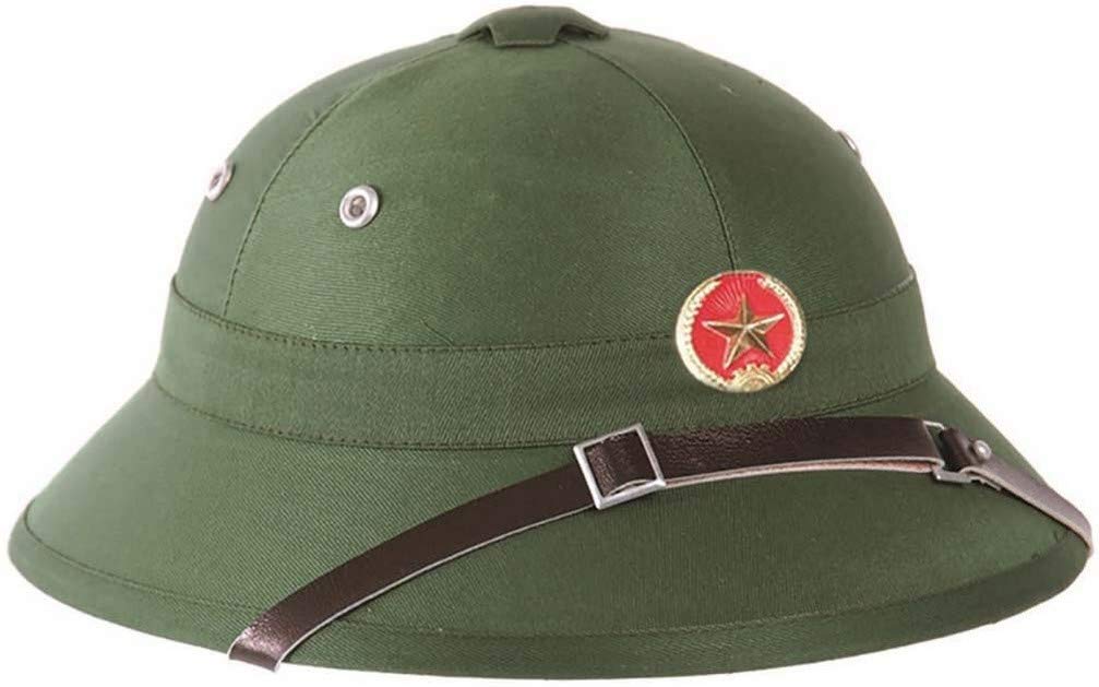 Mil-Tec Miltec Tropical Vietcong Helmet with Black Badge OneSize