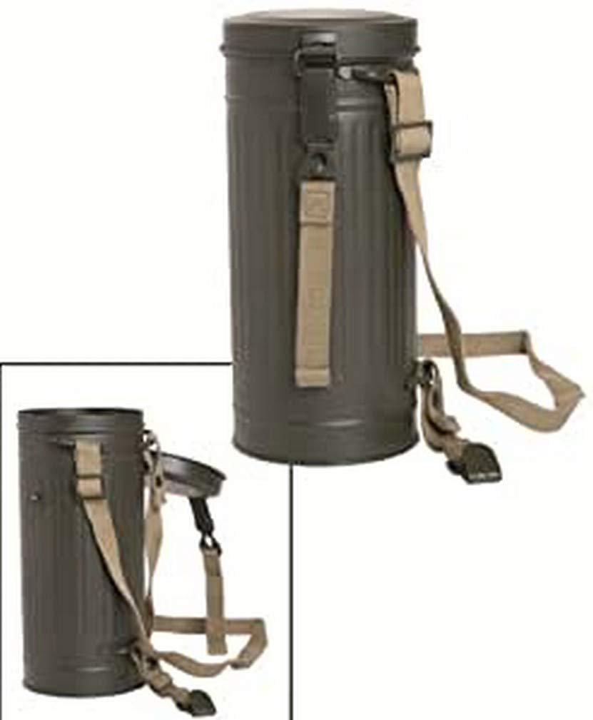 Mil-Tec Protective Masquerade Box – Olive, One Size, Storage Case