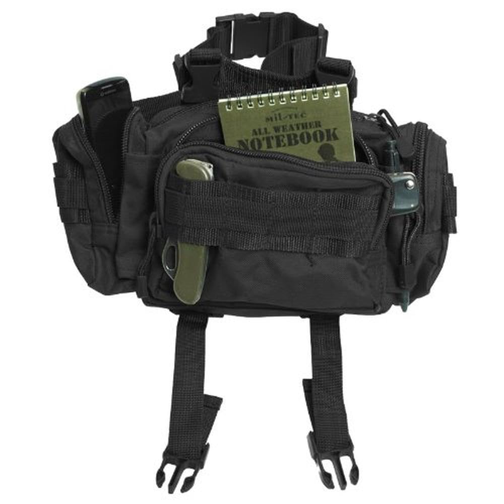 Mil-Tec Men’s Casual Waist Bag Olive Green Adjustable Belt Pack