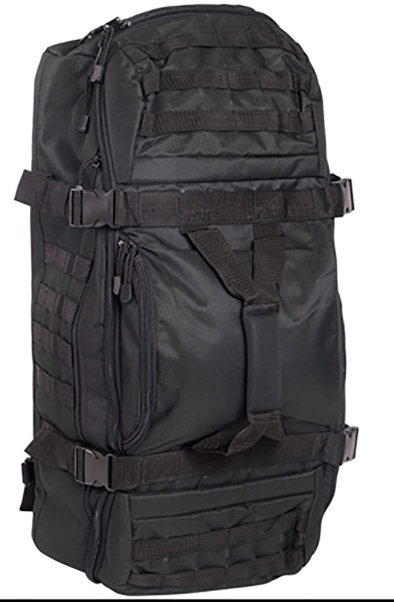 Army Patrol Backpack Recon Shoulder Bag 3 in 1 MOLLE Hiking Camping Travel Black
