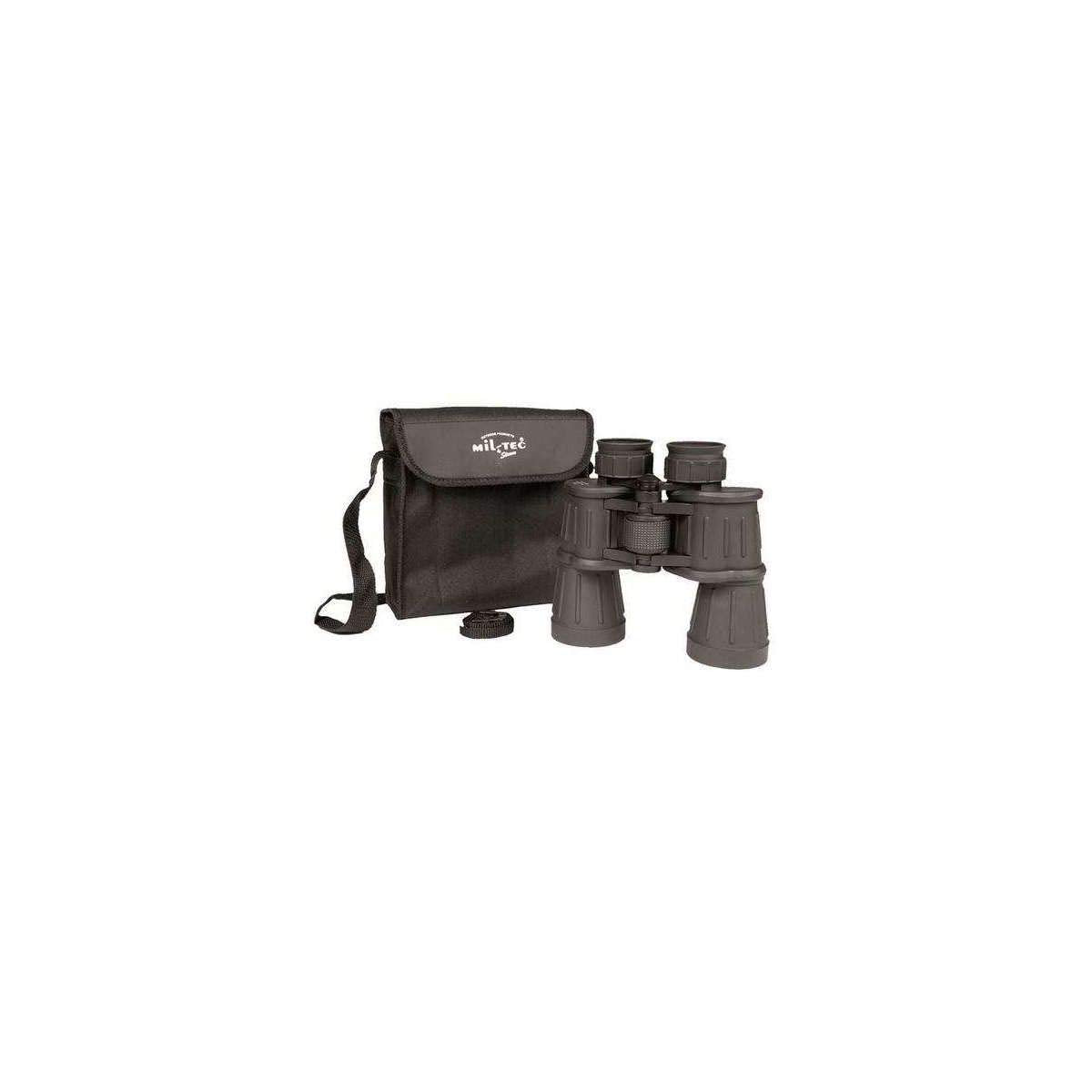 Rubber Coated Binocular 7x50 Hiking Camping Outdoor Travel & Carry Pouch Black