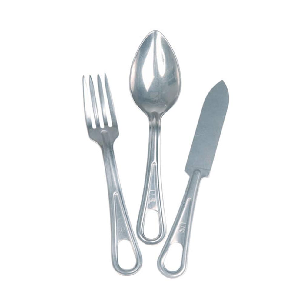 Mil-tec Stainless Teel 3-Piece Eating Utensil