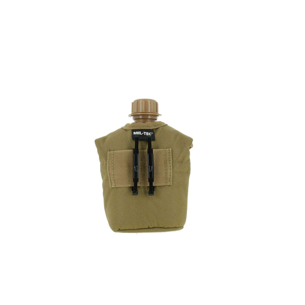 Mil-Tec Coyo.us Plastic Canteen with Cup and Cover Coyote