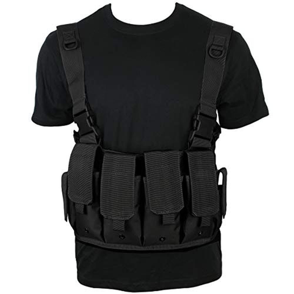 Mil-Tec Mag Carrier Chest Rig Tactical Vest Adjustable Lightweight