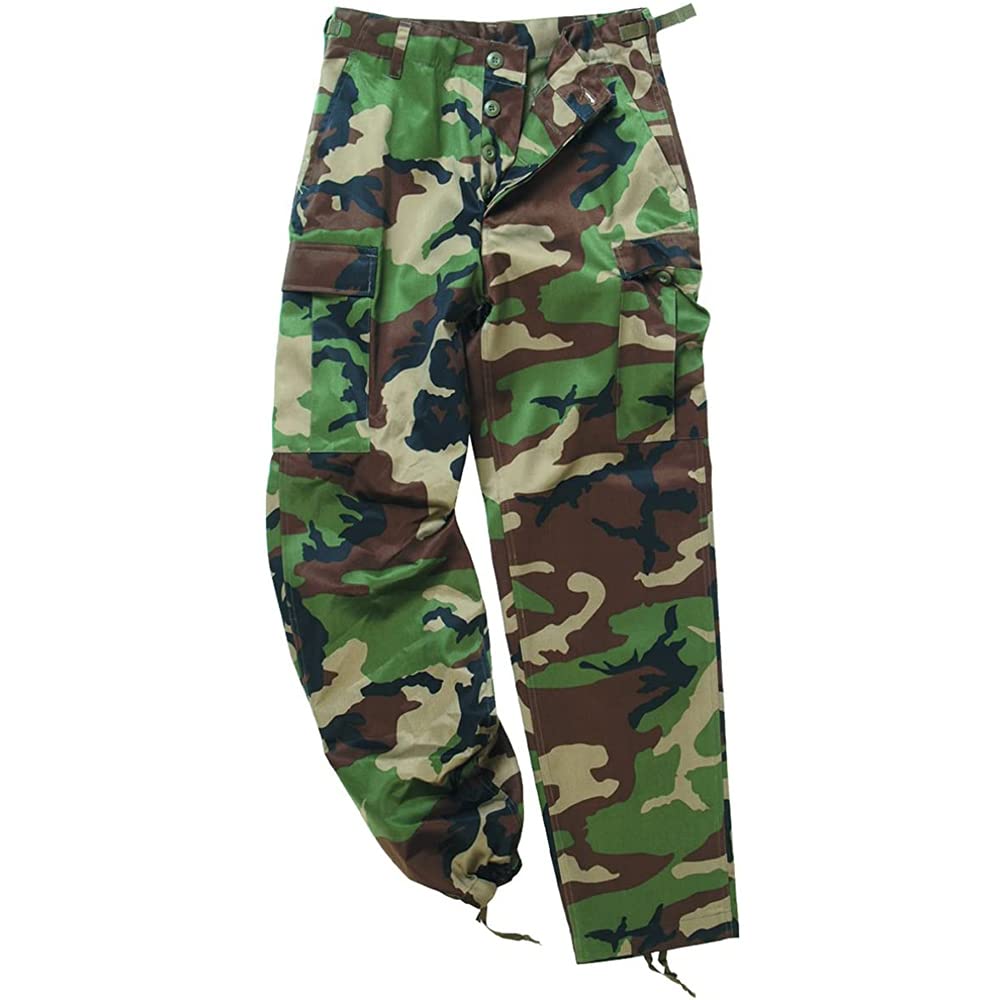 Mil-Tec BDU Field Pants (Woodland Camo, XX-Large)