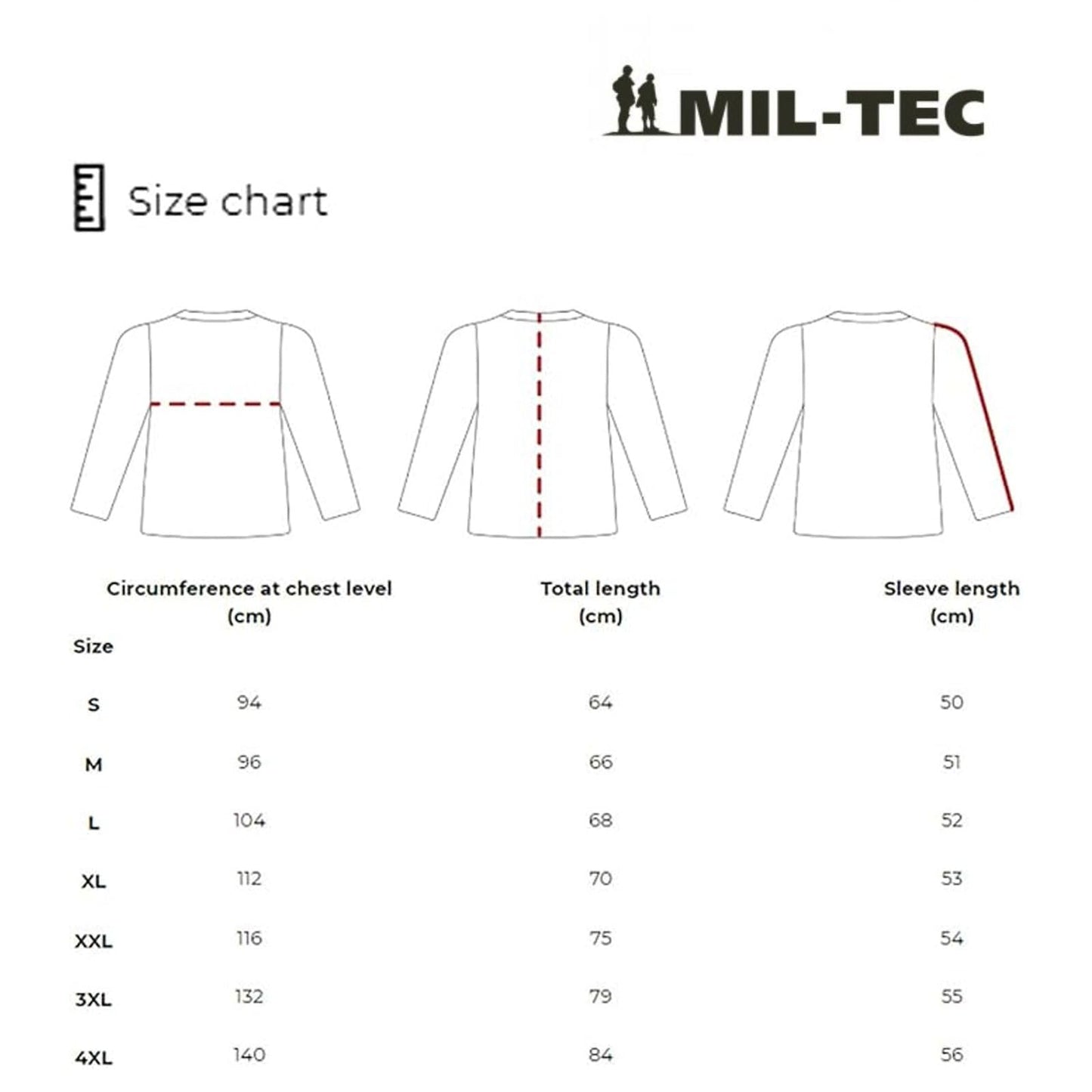 Mil-Tec Men's Camo Durable Cotton Lightweight Breathable Active Tactical Outdoor Crew Neck Straight Cut Long-Sleeve T-Shirt