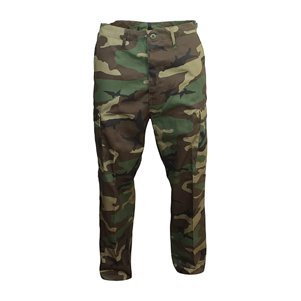 Mil-Tec BDU Field Pants (Woodland Camo, XX-Large)