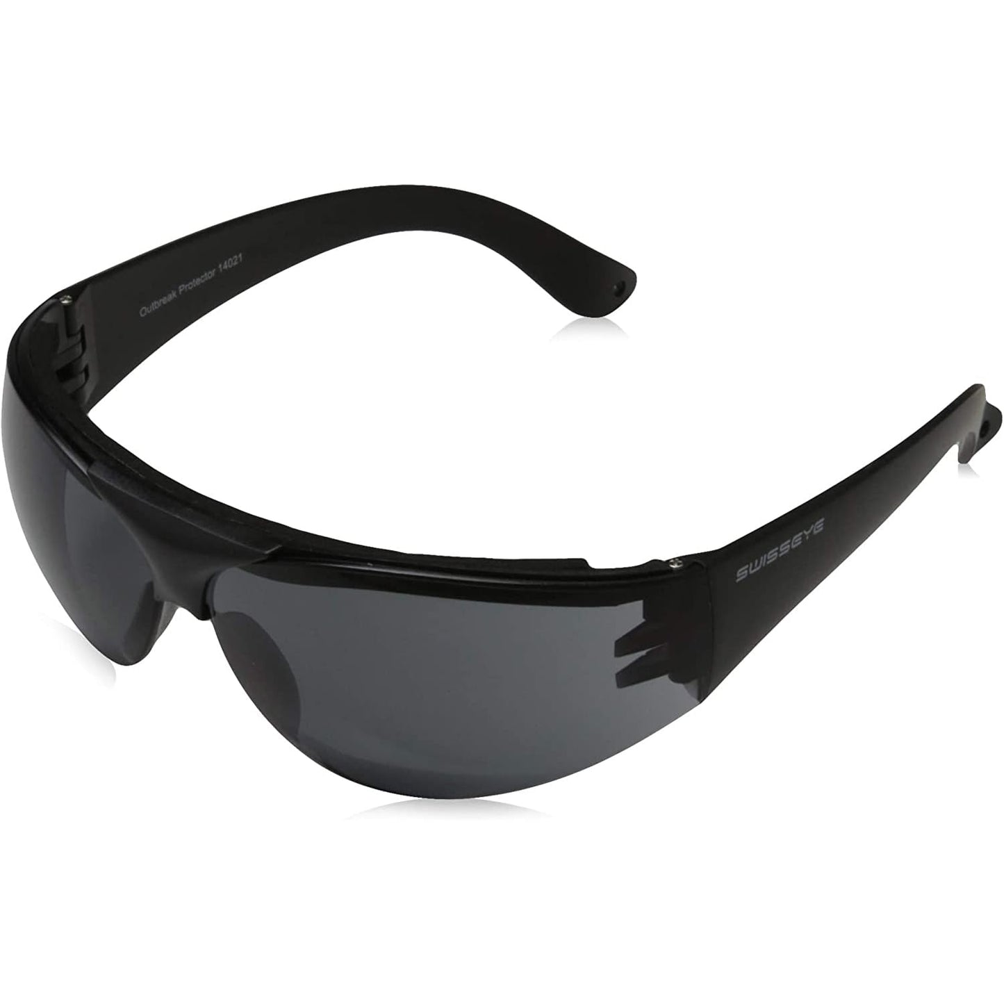 SWISSEYE Outbreak Protector Sports Sunglasses (100% UVA, UVB and UVC protection, shatterproof, ribbed temples, sweatband)