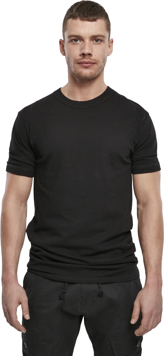 Brandit Men's BW T-Shirt Black Size 4