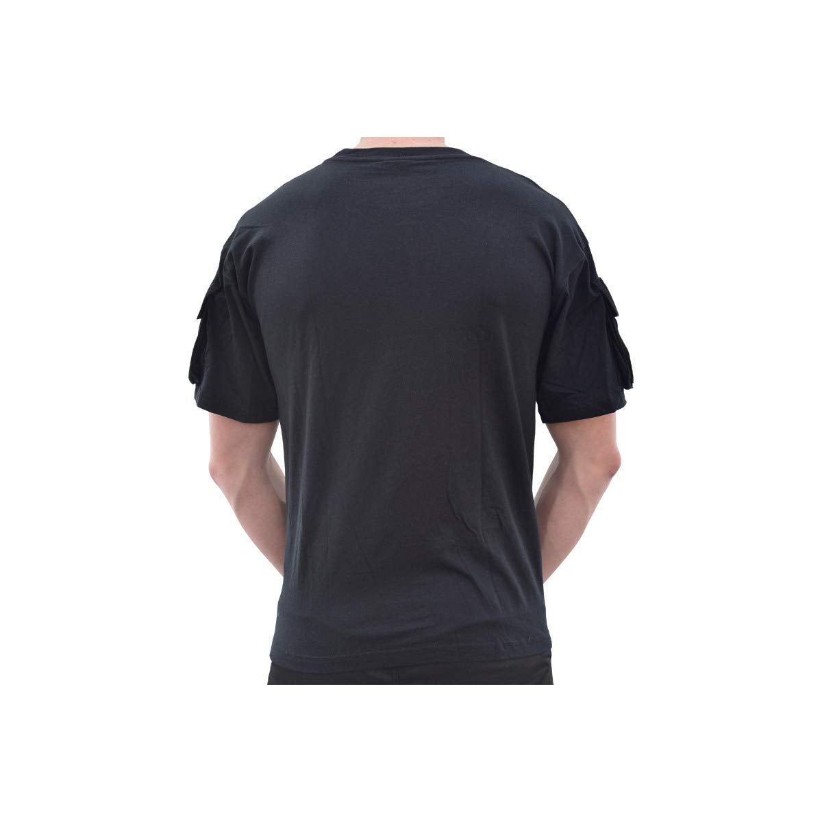 Mil-Tec Men’s Bohemian Shirt Black Casual Cotton Retro Style S