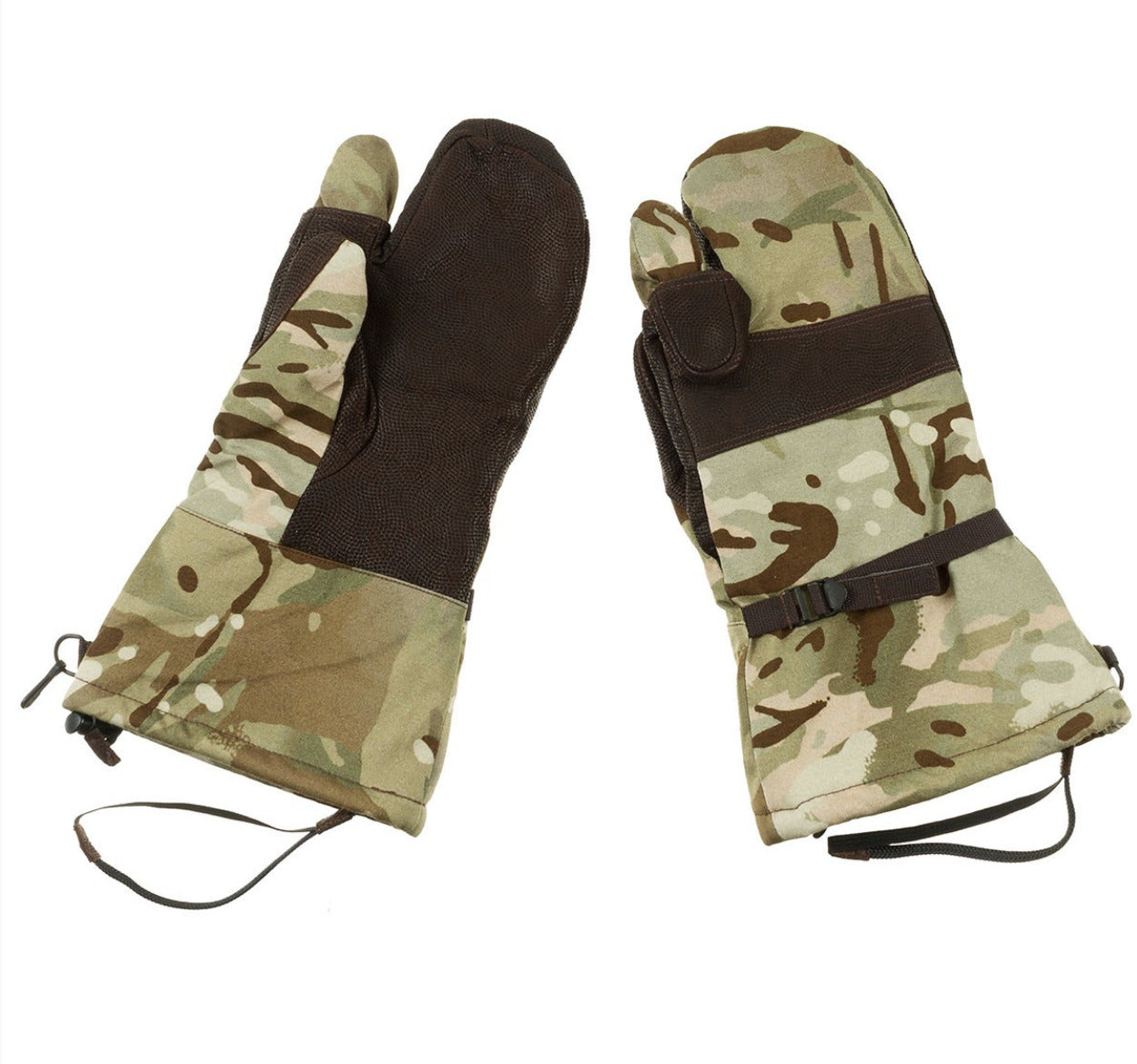 Original British Army GB Mittens MTP Camo Gore-tex Trigger Finger Waterproof