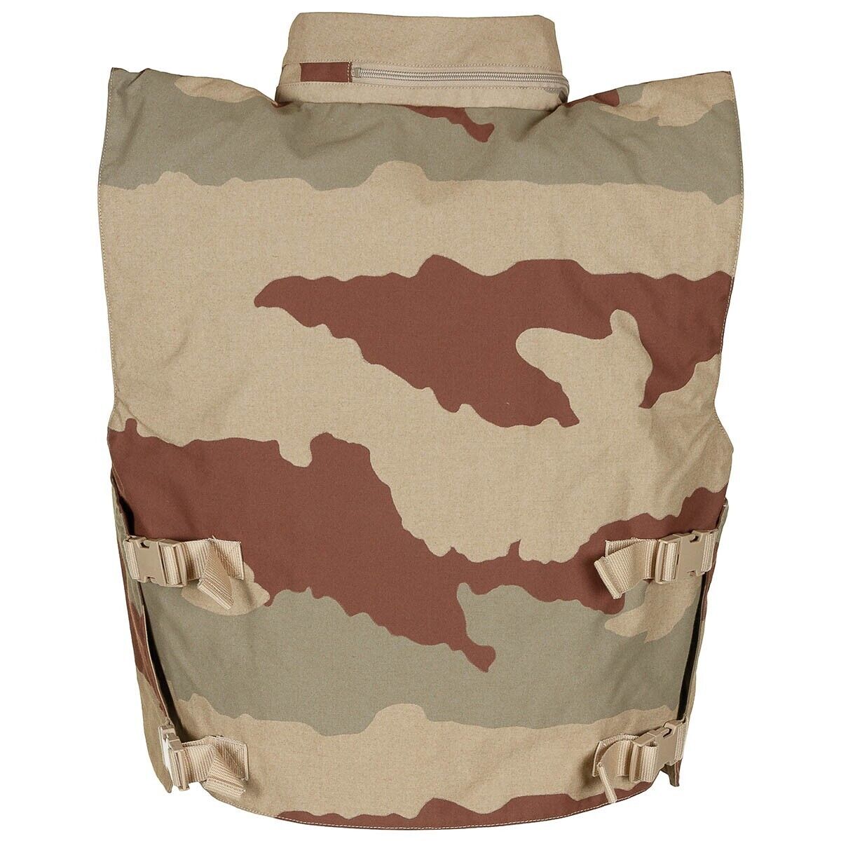 French Army Flak Jacket Desert Camo No Ballistic Military Surplus Used