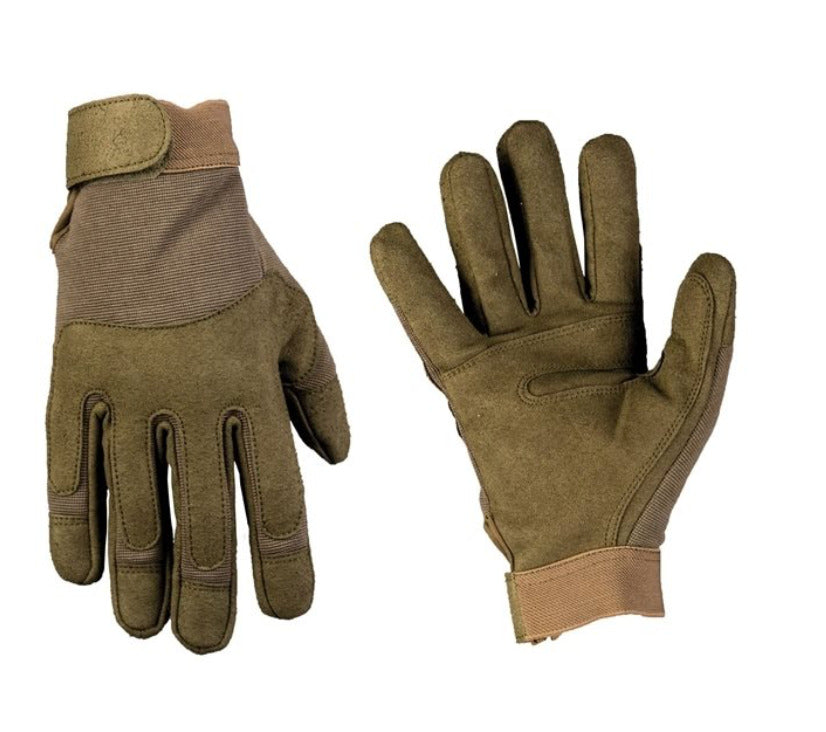 Army Style Military Action Gloves Tactical Protection Combat OD Green