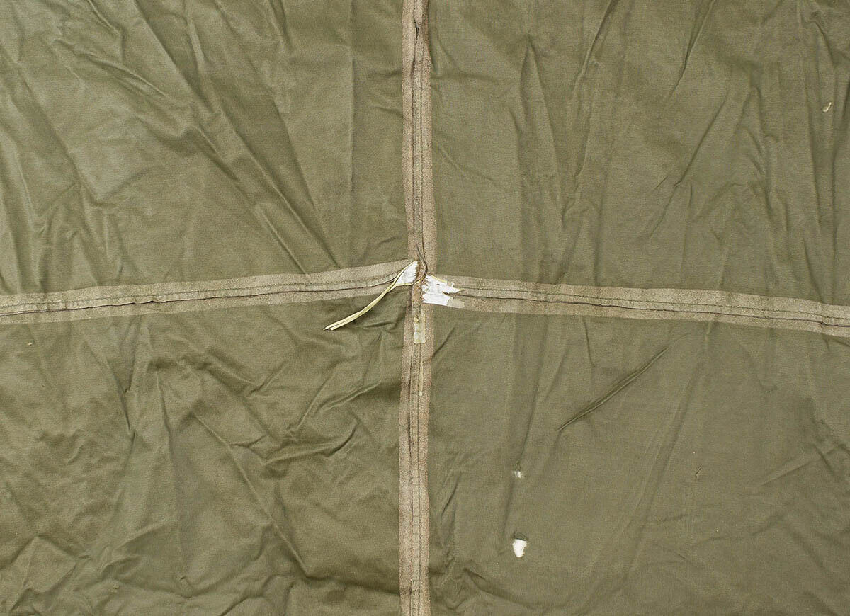 Original British Army Military GB Sleeping Bag Cover OD Green Laminate Used