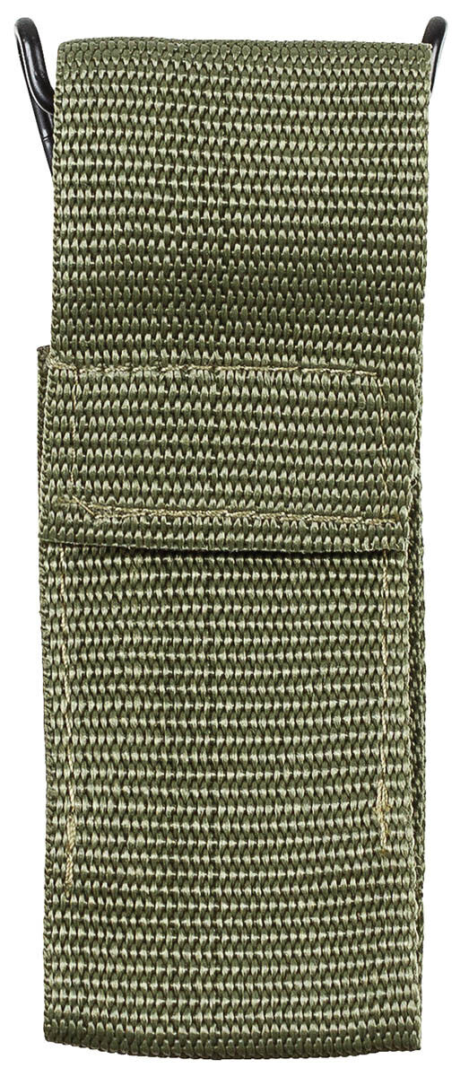 Knife Case OD Green With Belt Loop Belt Clip Dimensions: ca. 14 x 5.5 x 2.5 cm