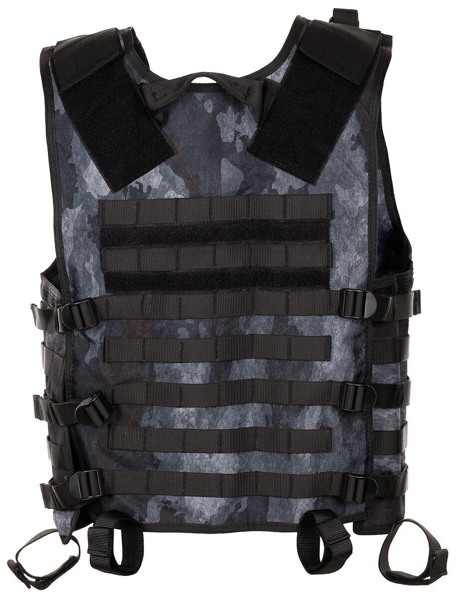 Tactical Air soft Paintball Military Molle Light Carrier Vest HDT Camo LE