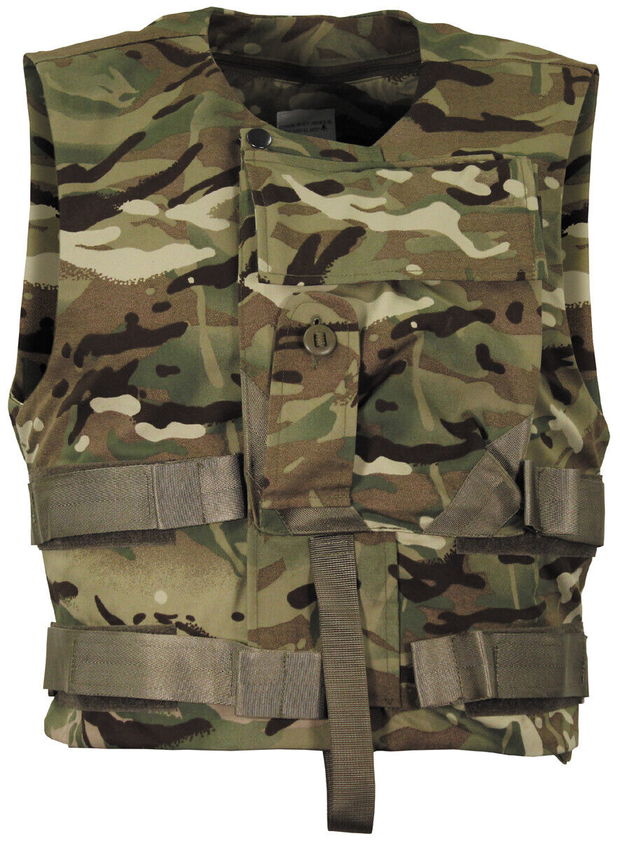 Original British Army Military GB Cover Combat Vest MTP Used