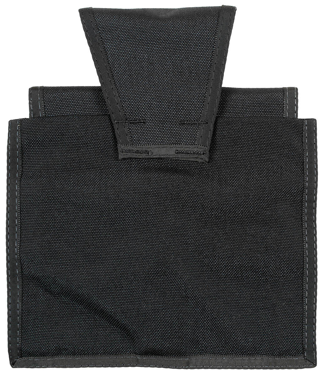 British Army Police Double Belt Pouch - Black