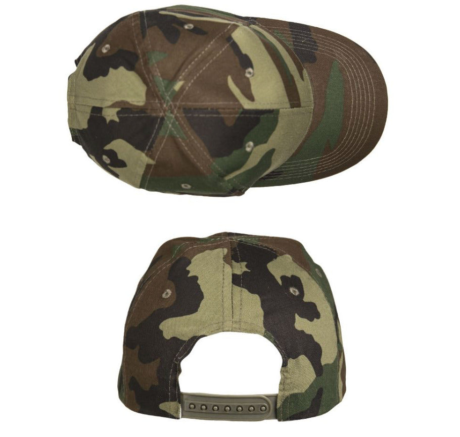 Softshell Baseball Cap Outdoor Summer Hat Tactical Cap Woodland