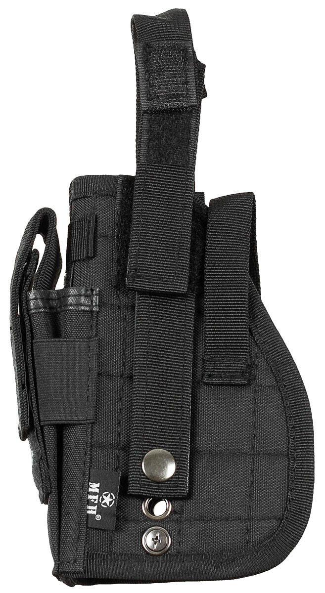 Pistol Holster Military Army Combat Style MOLLE Right Black
