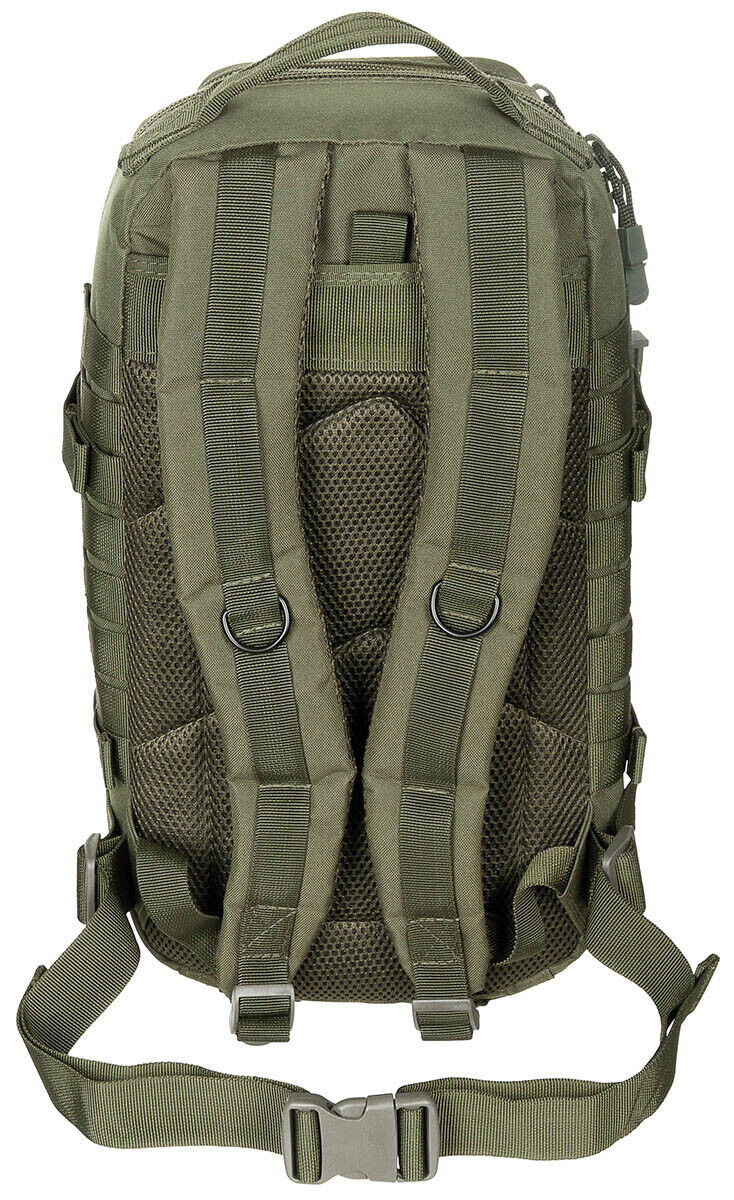 US 30L Backpack Assault I Tactical MOLLE OD Green Airsoft MFH Brand