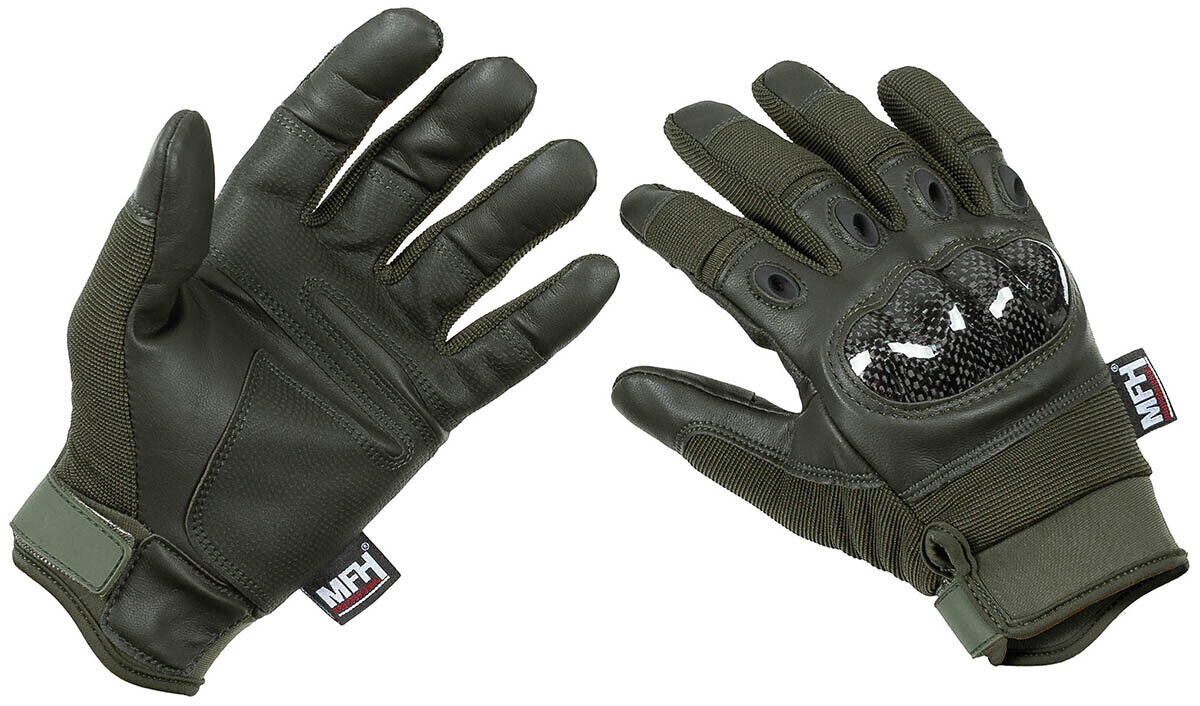 Gloves Tactical Breathable Army Military Lightweight Mission OD Green