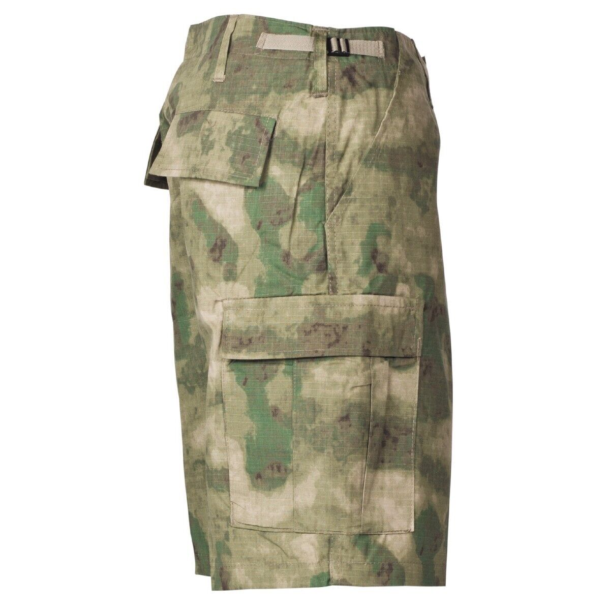 Bermuda Shorts Men's Military Army BDU Leg Pockets Rip Stop HDT Camo FG